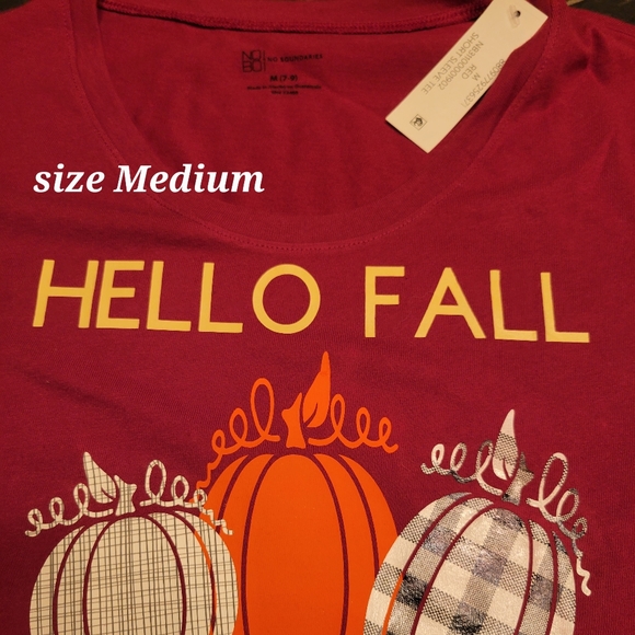 Hello Fall T-Shirt - Picture 2 of 2
